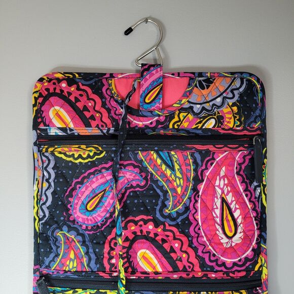Vera Bradley Weekender Hanging Travel Organizer Twilight Paisley Makeup Bag - Picture 4 of 8